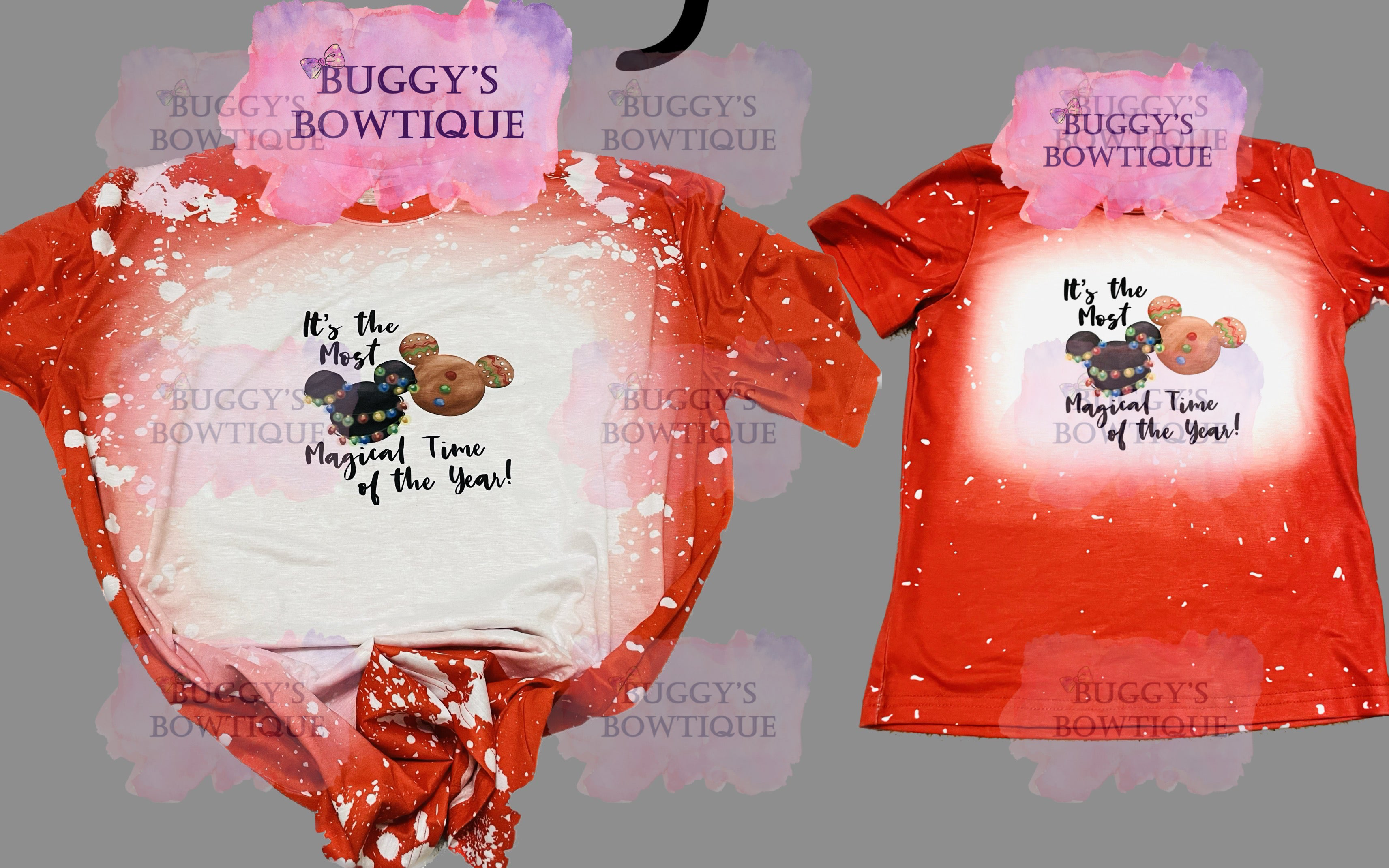 It’s the most magical time of the year Sublimation/ DTF/ BLEACHED Shirts, Onesies, Sweatshirts- MULTIPLE COLORS