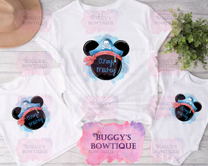 Mouse Cruise Sublimation/ DTF/ BLEACHED Shirts, Onesies, Sweatshirts- MULTIPLE COLORS