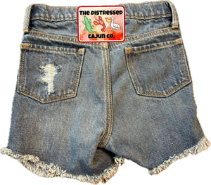 RTS Distressed Denim Shorts 4t