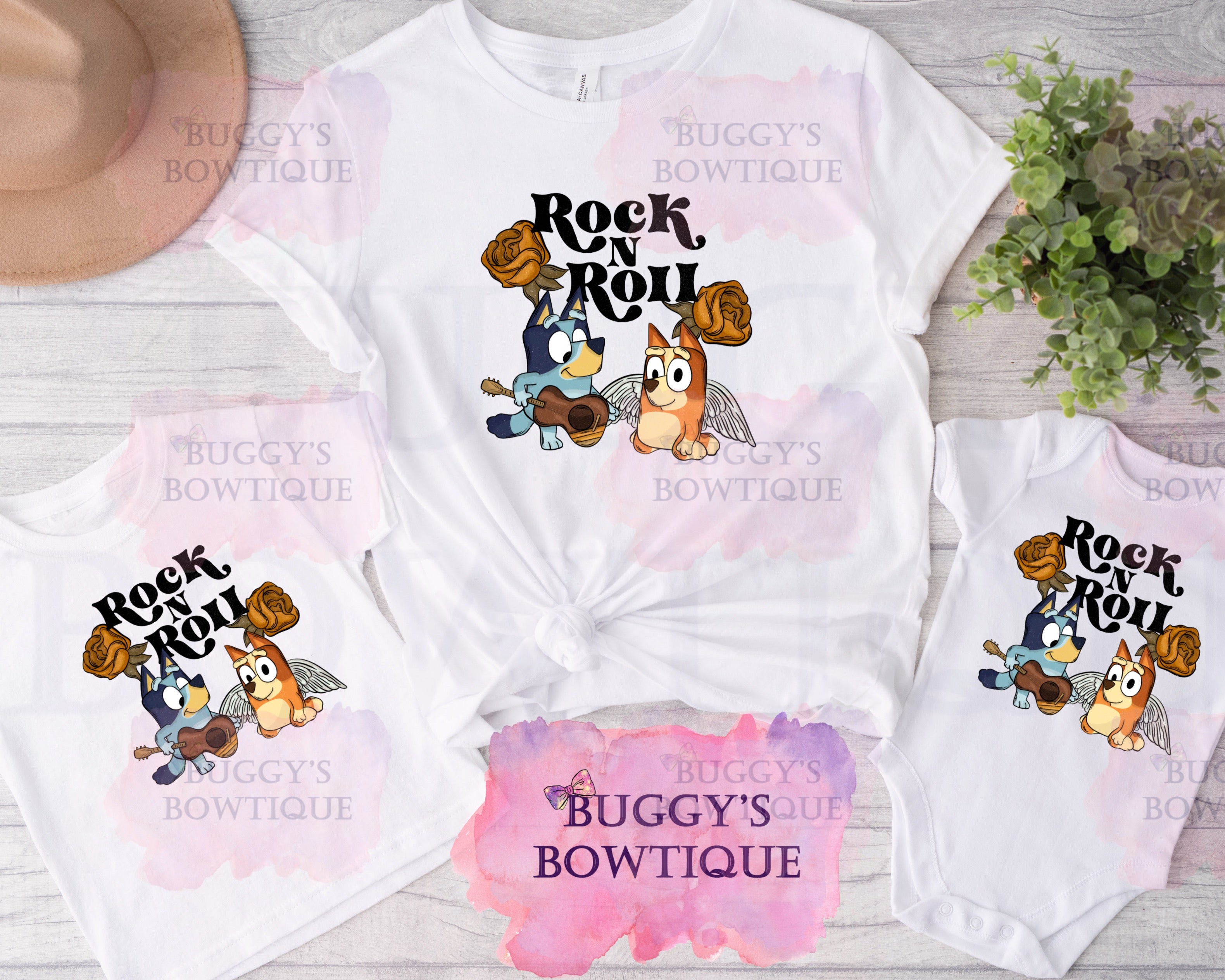 Rock n Roll Sublimation/ DTF/ BLEACHED Shirts, Onesies, Sweatshirts- MULTIPLE COLORS