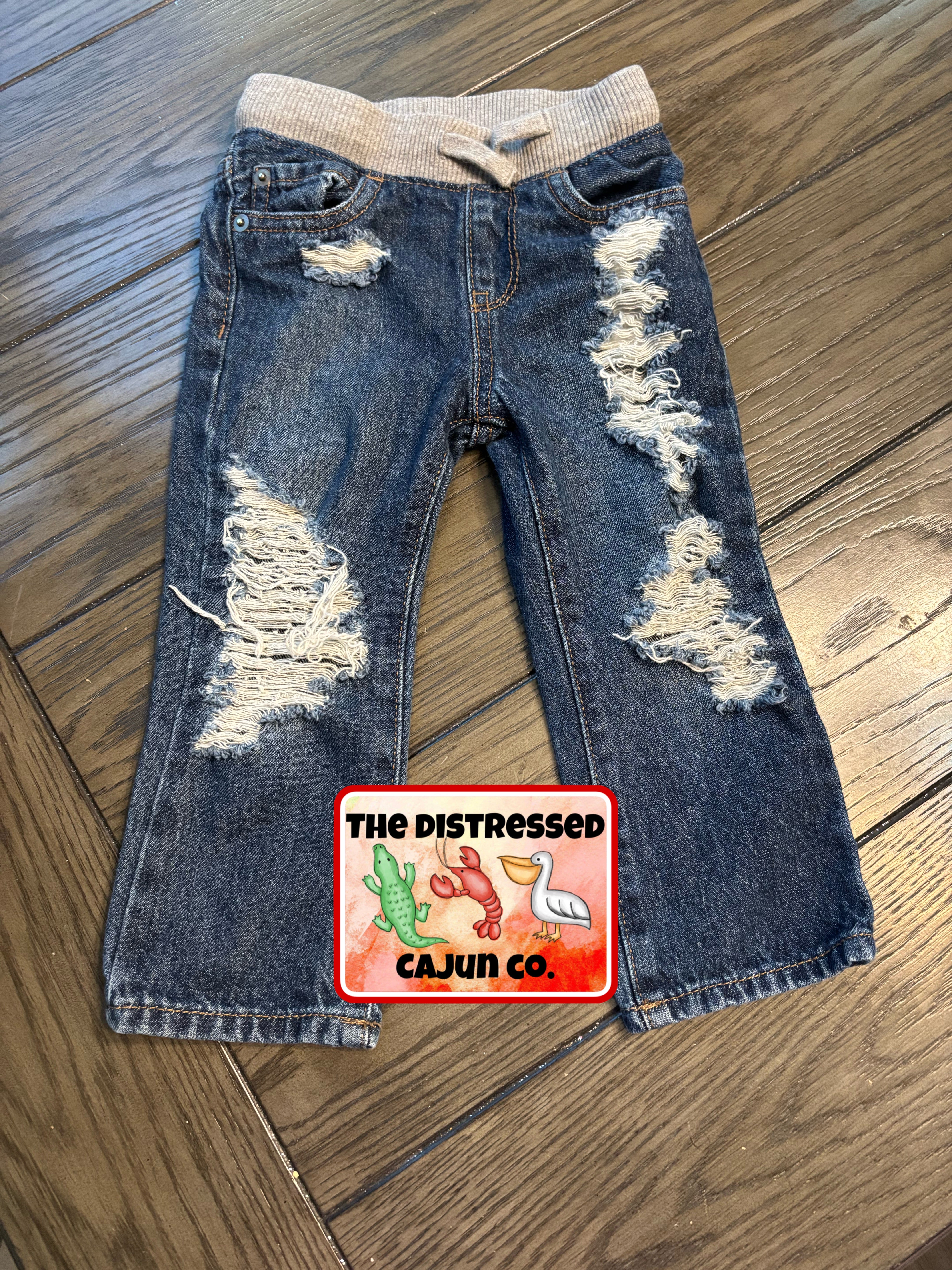 RTS Distressed Denim 2t