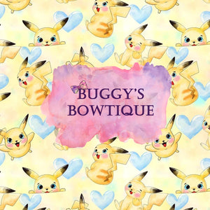 I Choose You bow/bow tie/headband/piggies/Scrunchie