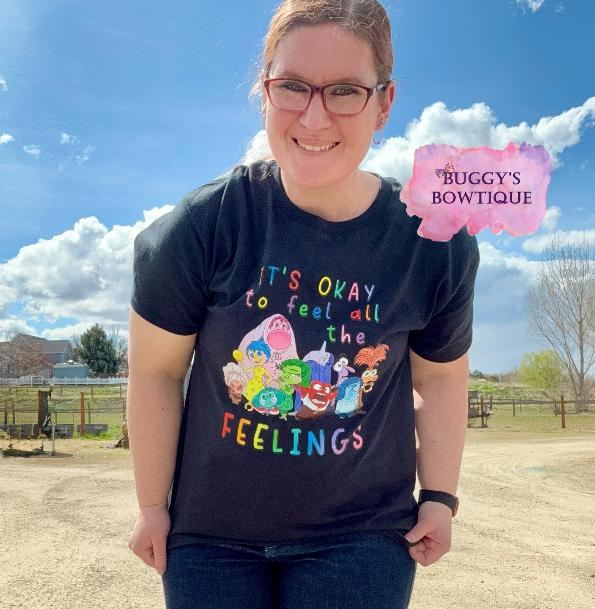 It's Okay To Feel All The Feelings Sublimation/ DTF/ BLEACHED Shirts, Onesies, Sweatshirts- MULTIPLE COLORS