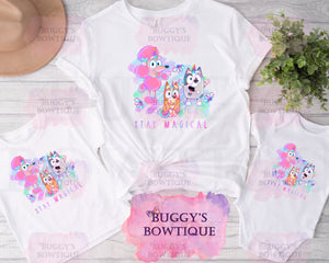Stay Magical Sublimation/ DTF/ BLEACHED Shirts, Onesies, Sweatshirts- MULTIPLE COLORS