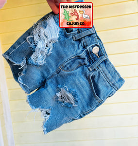 RTS Distressed Denim Shorts 3t