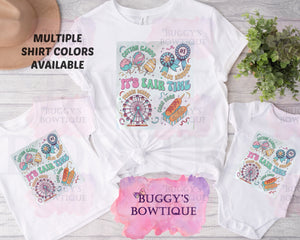 It's Fair Time Sublimation/ DTF/ BLEACHED Shirts, Onesies, Sweatshirts- MULTIPLE COLORS