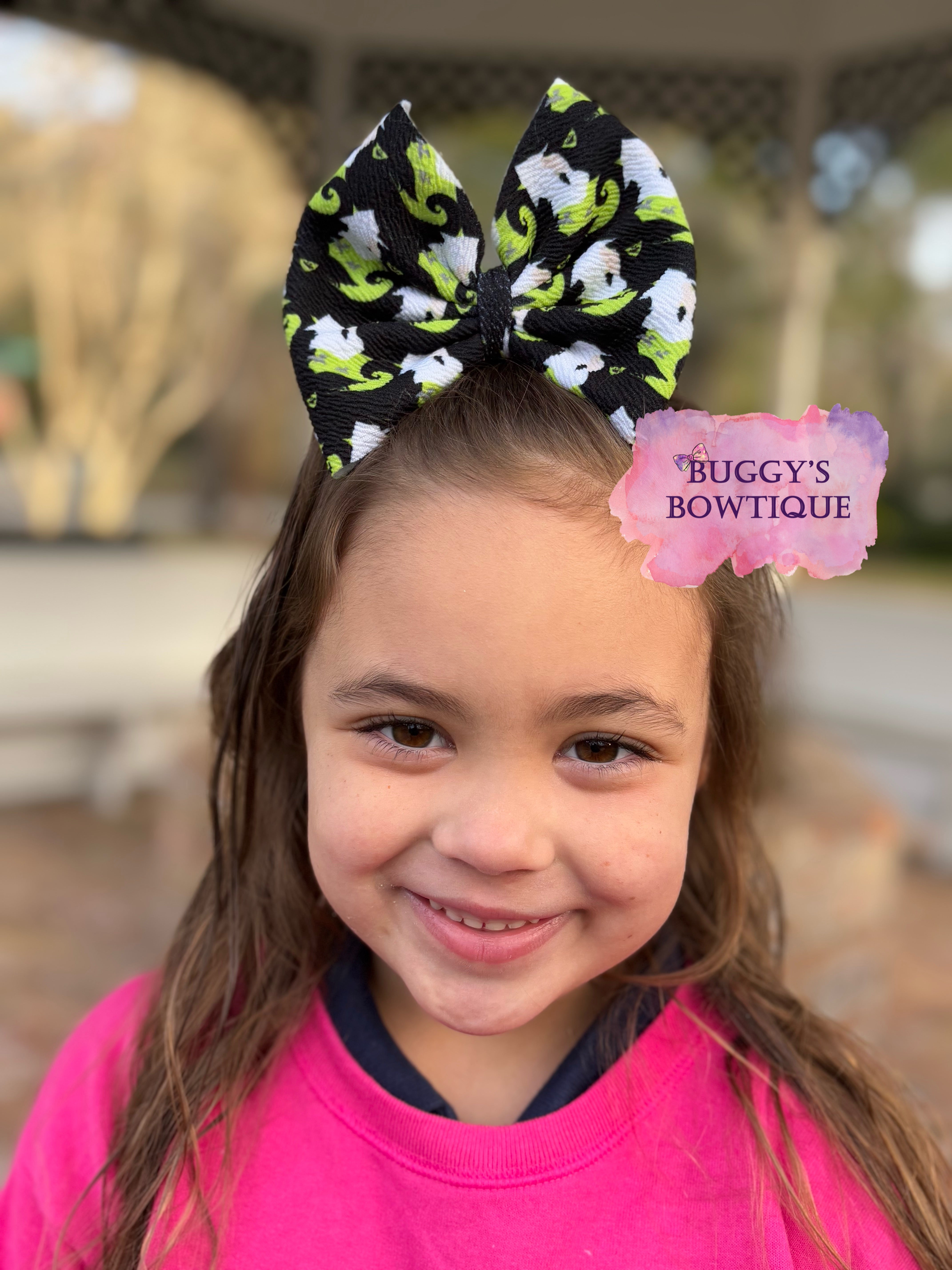 Friends bow/ bow tie/ headband/ piggies/ scrunchie