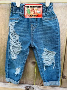RTS Distressed Denim Levi's Size 9 month