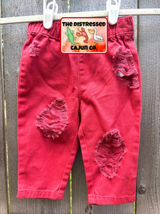 RTS Distressed Denim Size 6/12 month