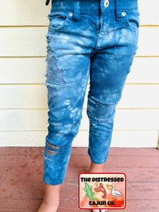 RTS Distressed Denim Pants Size 5 (fits like 4/5)