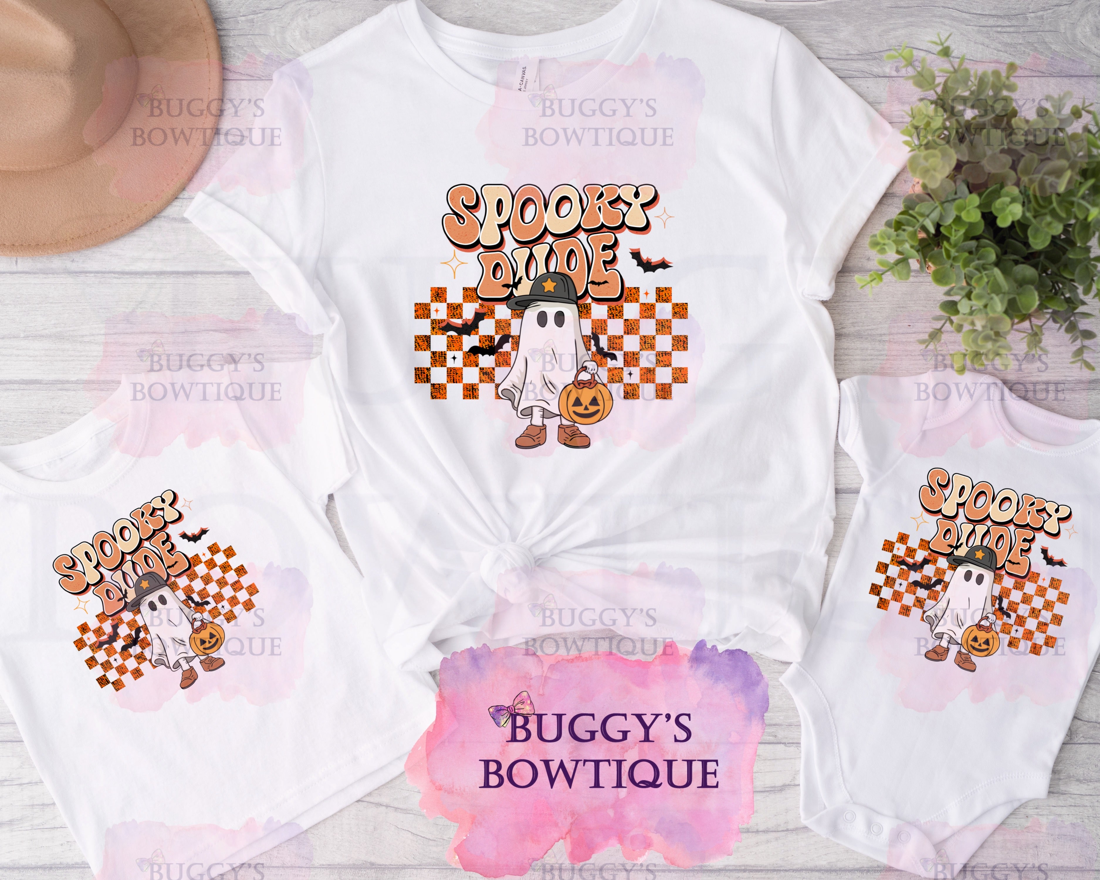 Spooky Dude Sublimation/ DTF/ BLEACHED Shirts, Onesies, Sweatshirts- MULTIPLE COLORS