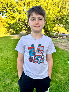 4th of July Ducks Sublimation/ DTF/ BLEACHED Shirts, Onesies, Sweatshirts- MULTIPLE COLORS