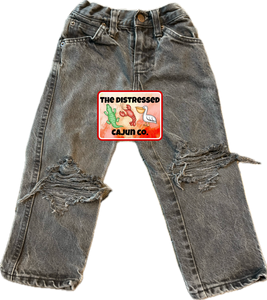 RTS Distressed Denim Size 4 Slim