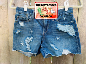 RTS Distressed Denim Shorts Size 12