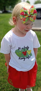 Mouse Fruit bow/ bow tie/ headband/ piggies/ scrunchie