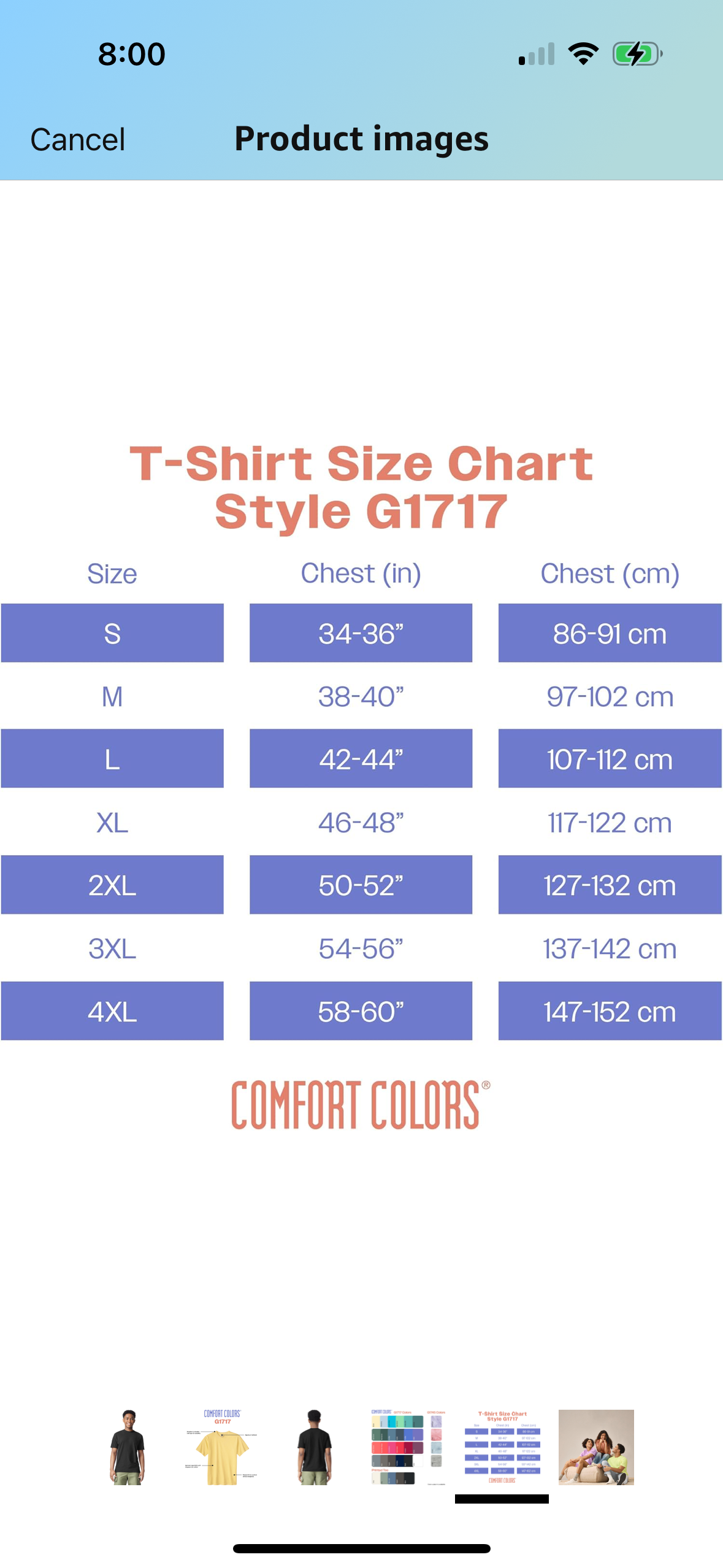 COMFORT COLORS ADD ON- DTF ONLY