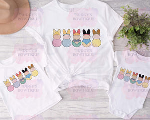 Princess Bunnies Sublimation/ DTF/ BLEACHED Shirts, Onesies, Sweatshirts- MULTIPLE COLORS