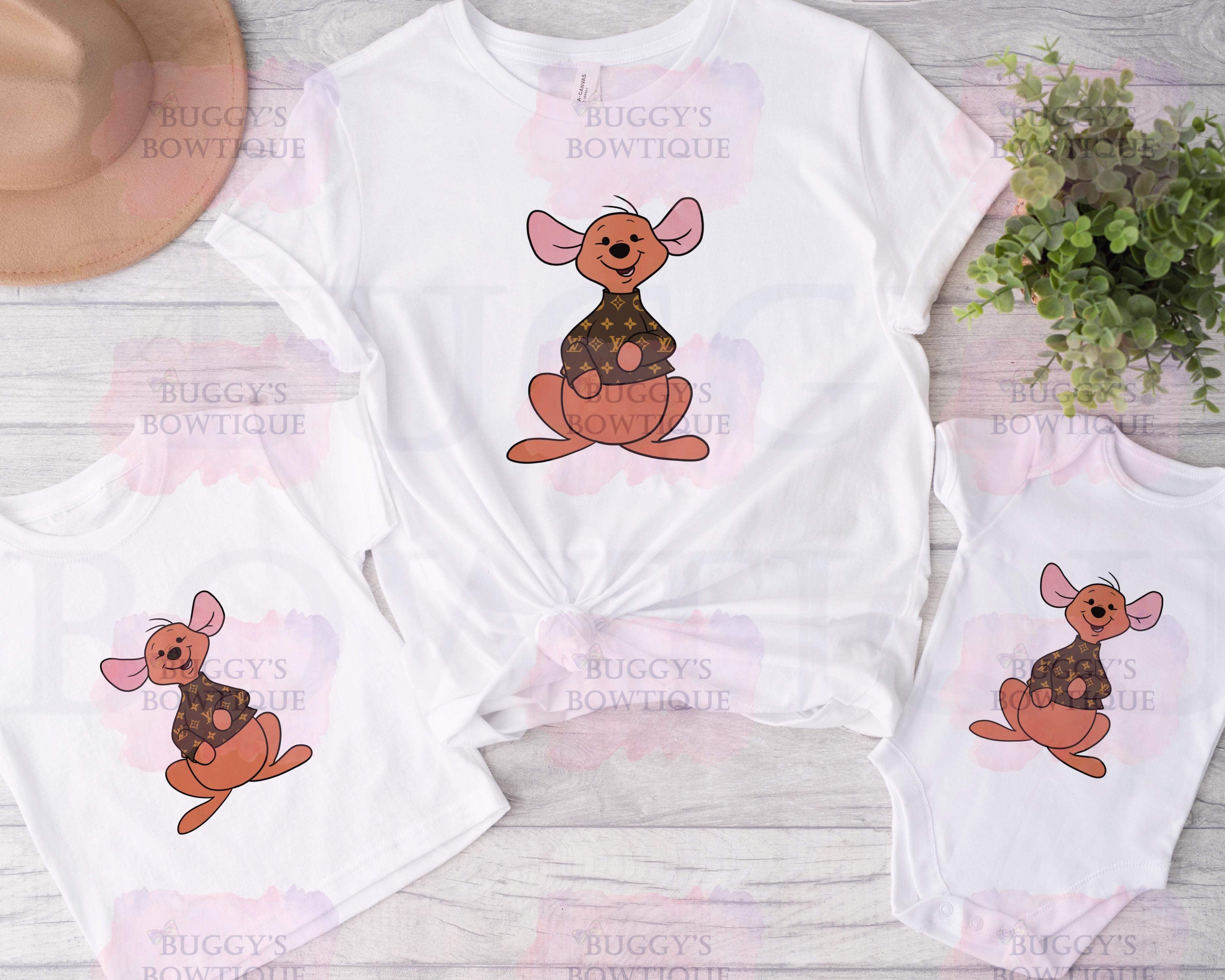 Boujee Kangaroo Sublimation/ DTF/ BLEACHED Shirts, Onesies, Sweatshirts- MULTIPLE COLORS