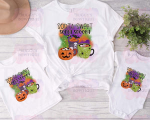 Sorta sweet Sorta Spooky Sublimation/ DTF/ BLEACHED Shirts, Onesies, Sweatshirts- MULTIPLE COLORS