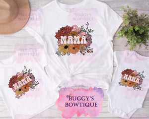 Mama Sublimation/ DTF/ BLEACHED Shirts, Onesies, Sweatshirts- MULTIPLE COLORS