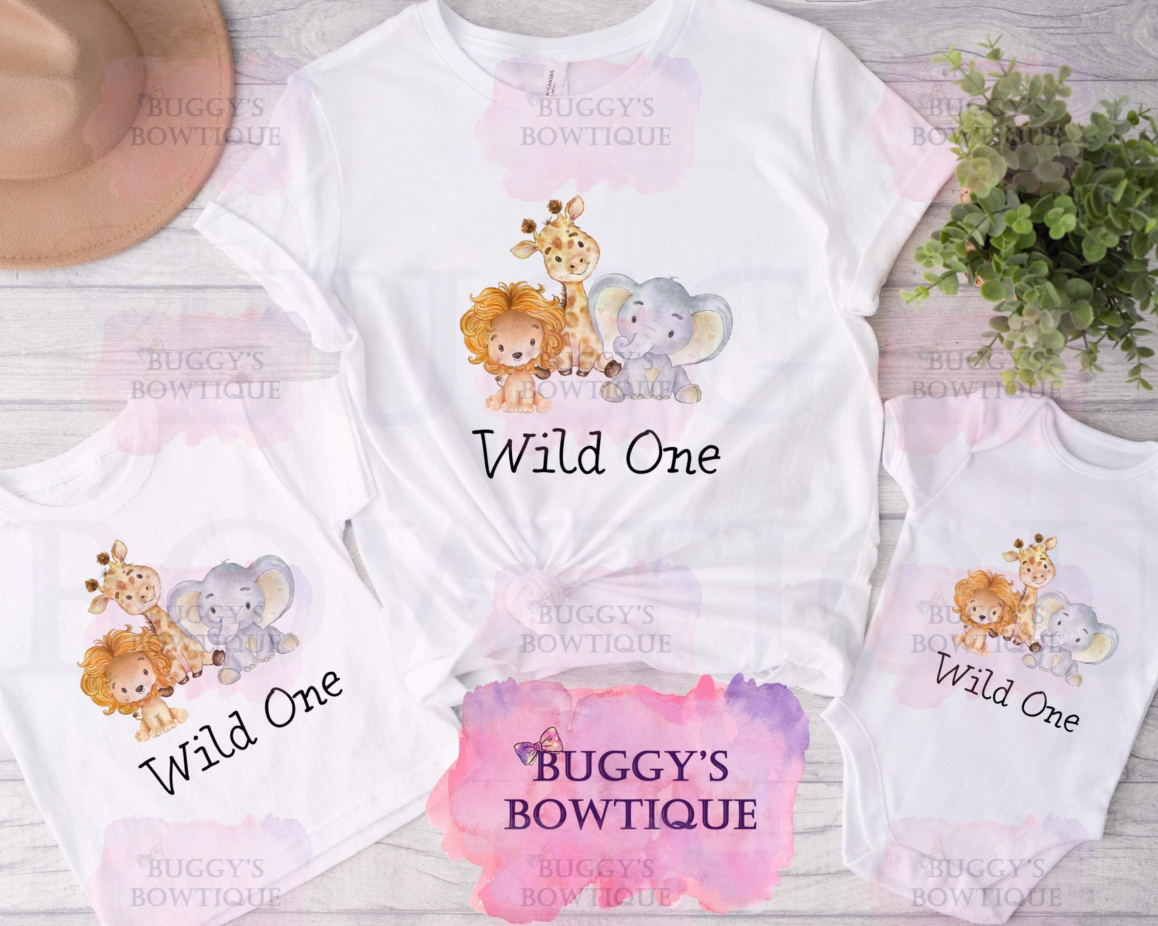 Wild One Sublimation/ DTF/ BLEACHED Shirts, Onesies, Sweatshirts- MULTIPLE COLORS