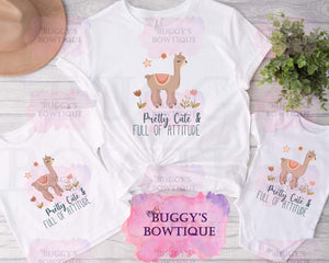 Pretty cute Sublimation/ DTF/ BLEACHED Shirts, Onesies, Sweatshirts- MULTIPLE COLORS