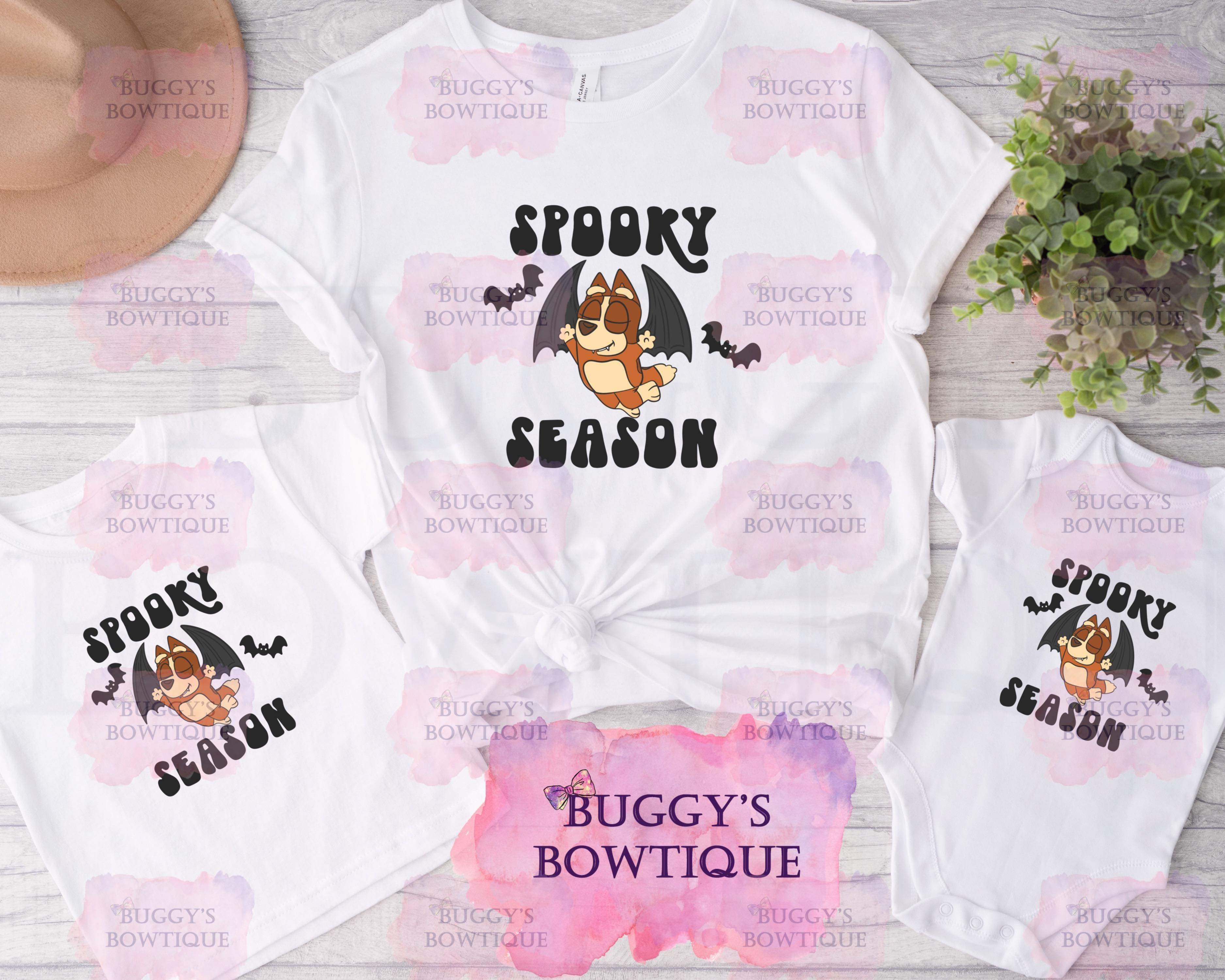 Spooky season Sublimation/ DTF/ BLEACHED Shirts, Onesies, Sweatshirts- MULTIPLE COLORS