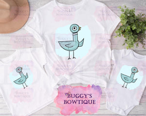 Pigeon Sublimation/ DTF/ BLEACHED Shirts, Onesies, Sweatshirts- MULTIPLE COLORS