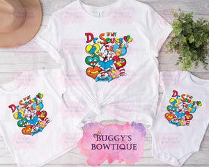 In my Seuss era Sublimation/ DTF/ BLEACHED Shirts, Onesies, Sweatshirts- MULTIPLE COLORS