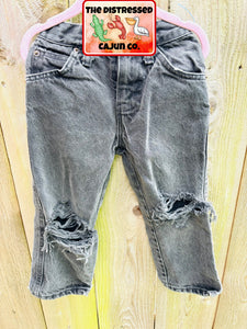 RTS Distressed Denim Size 4 Slim