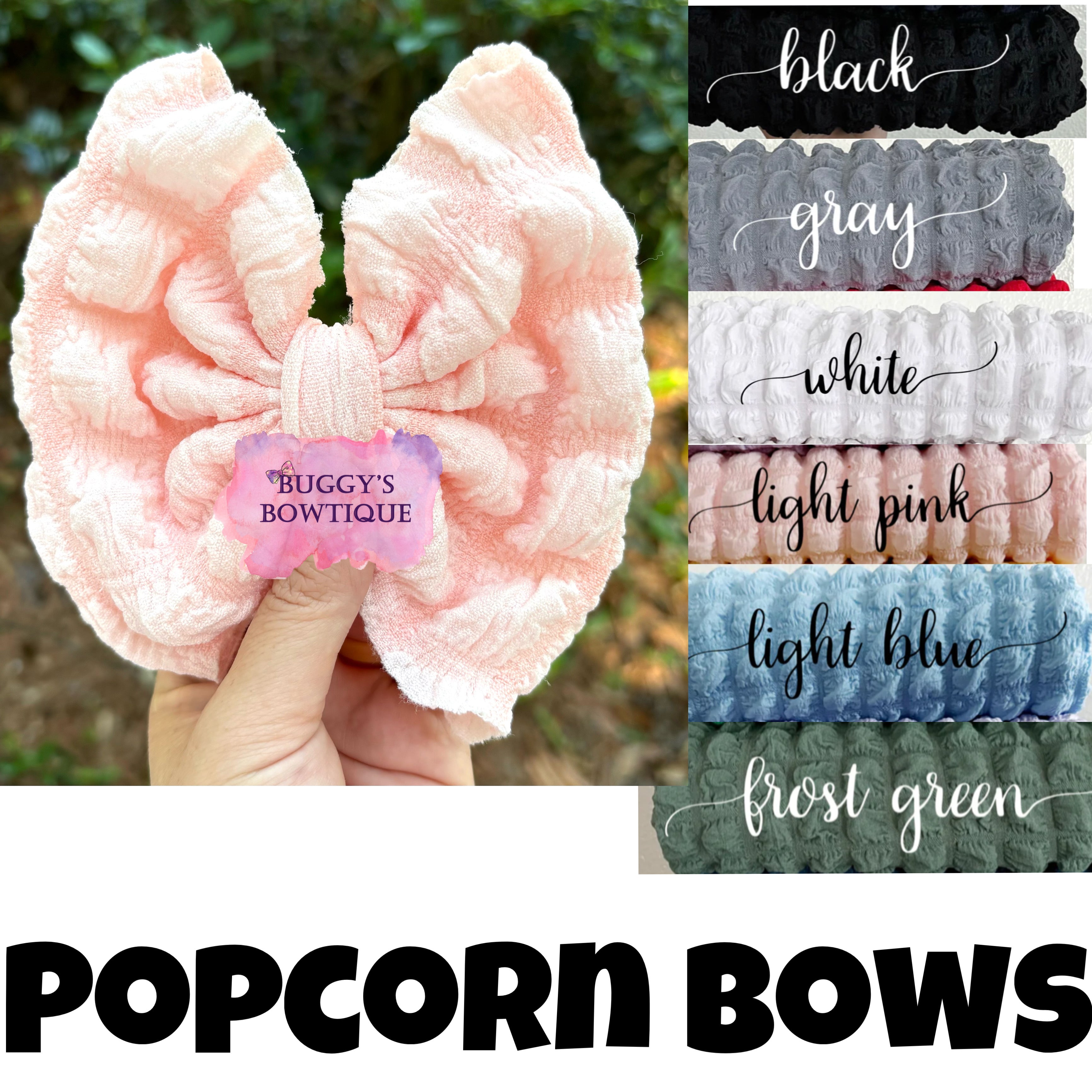 Popcorn Bows