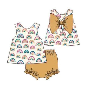 RTS Boho Rainbow Bow Set