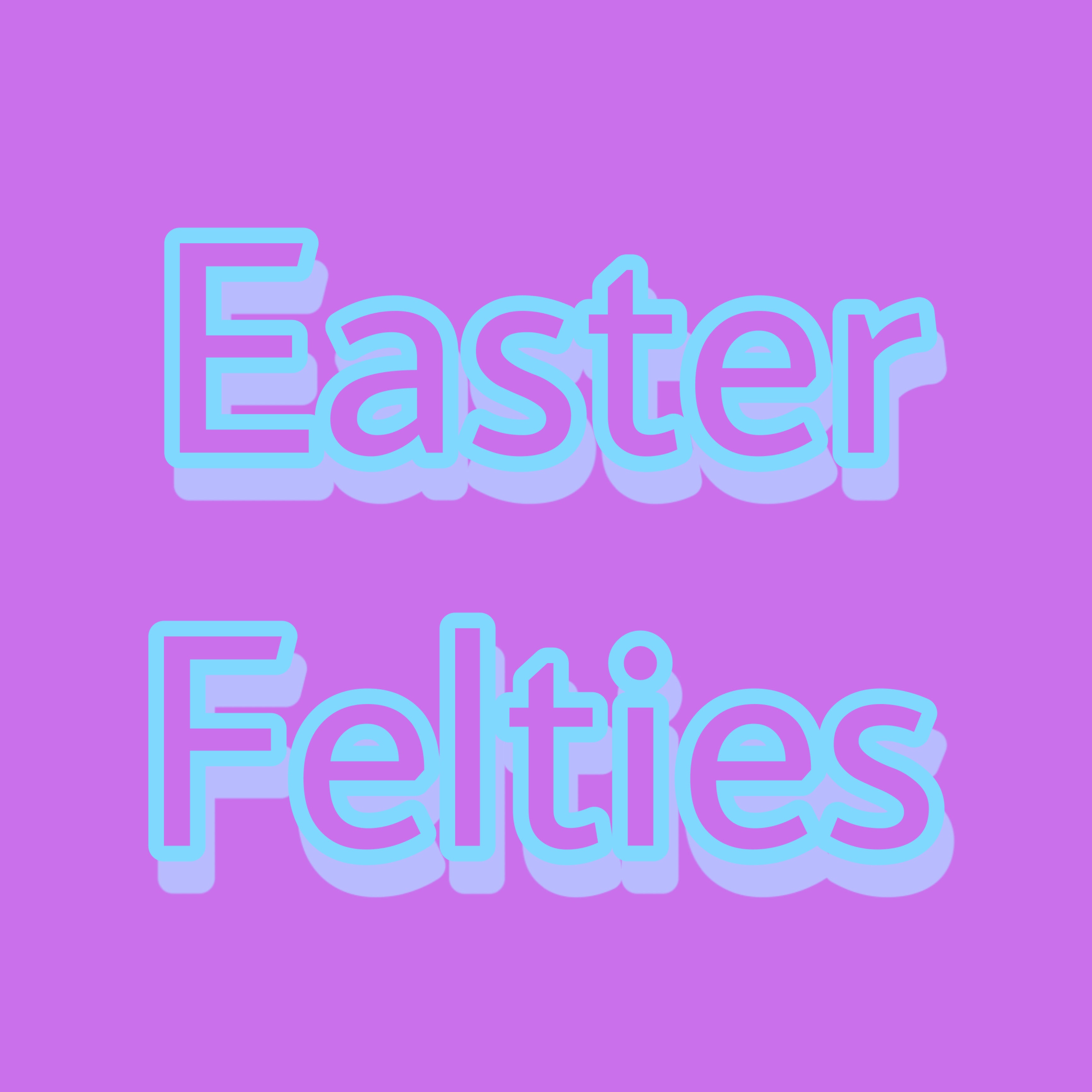 Easter Felties