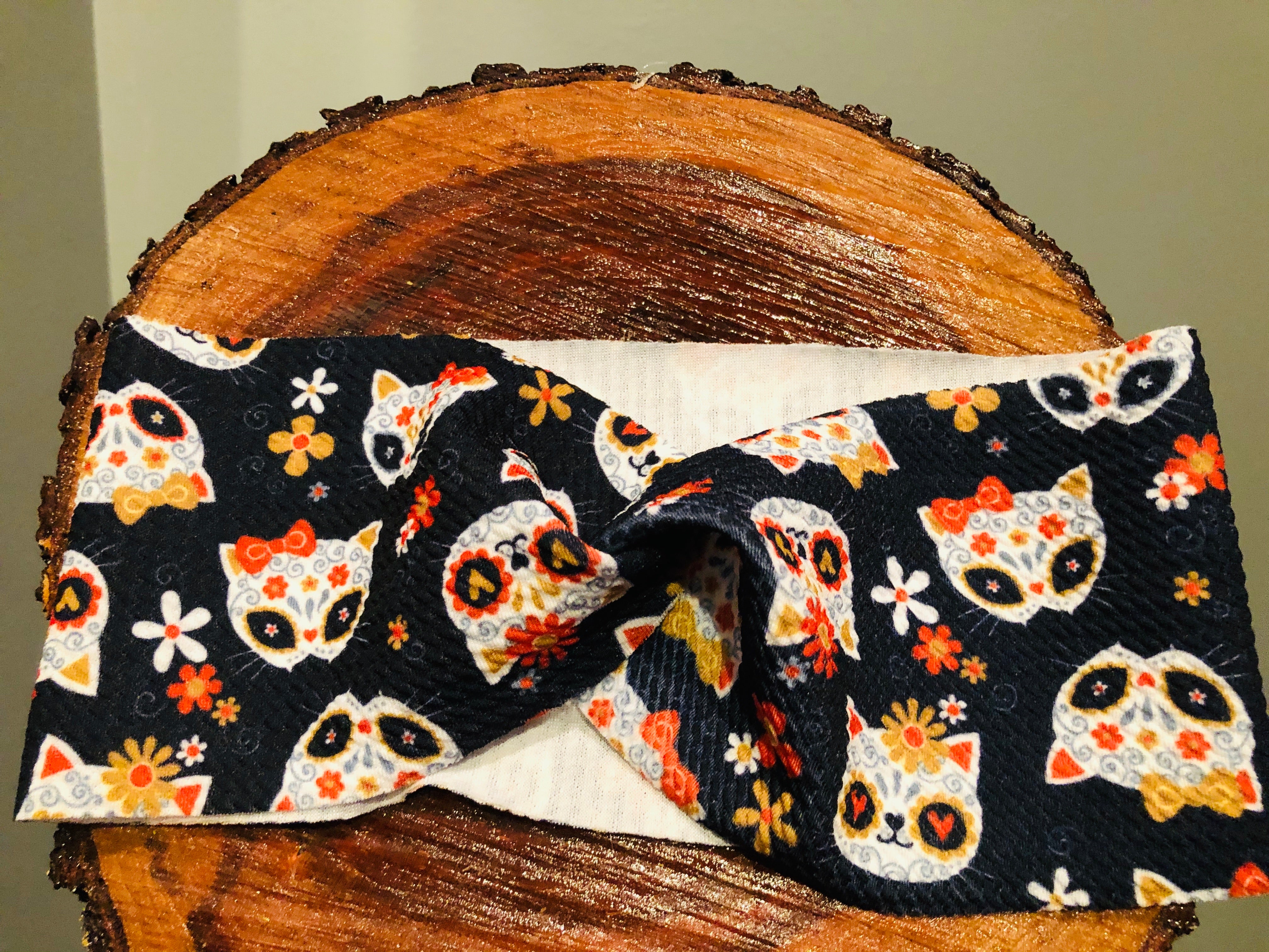 Cat skeleton bow/bow tie/headband/piggies/Scrunchie/earrings