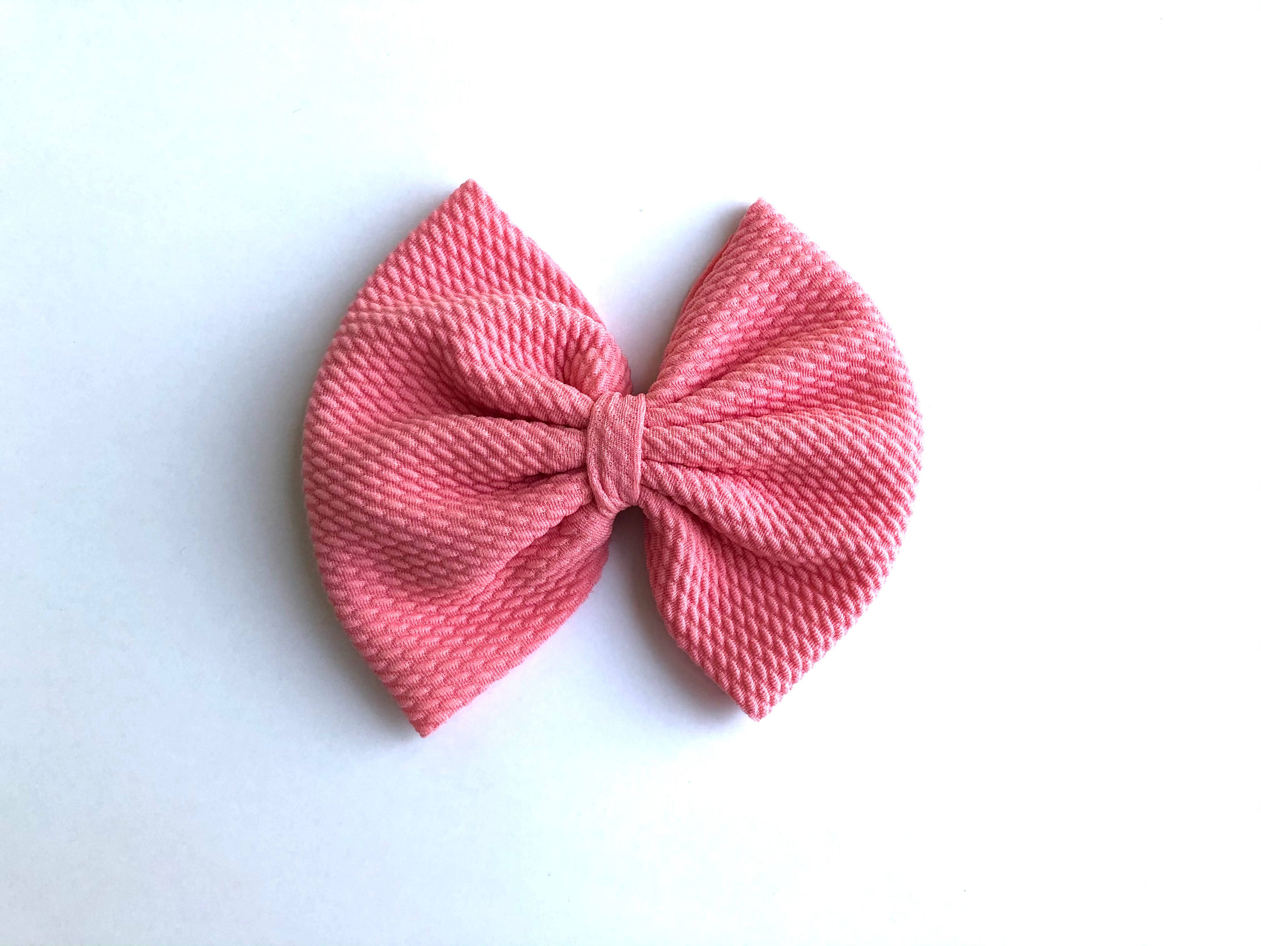 Rose Pink bow/piggies/bow tie