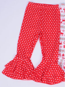 RTS Polka Dot Icing Ruffle Pants