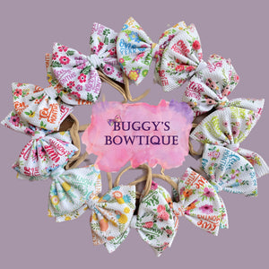 Milestone Fabric Bow Bundle