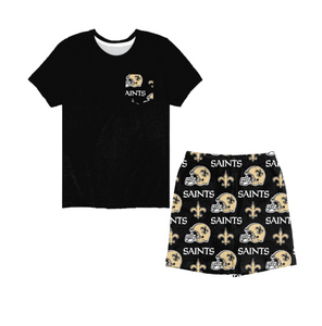 RTS New Orleans Football Team Shorts Set