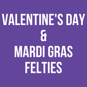 Valentine's Day Felties