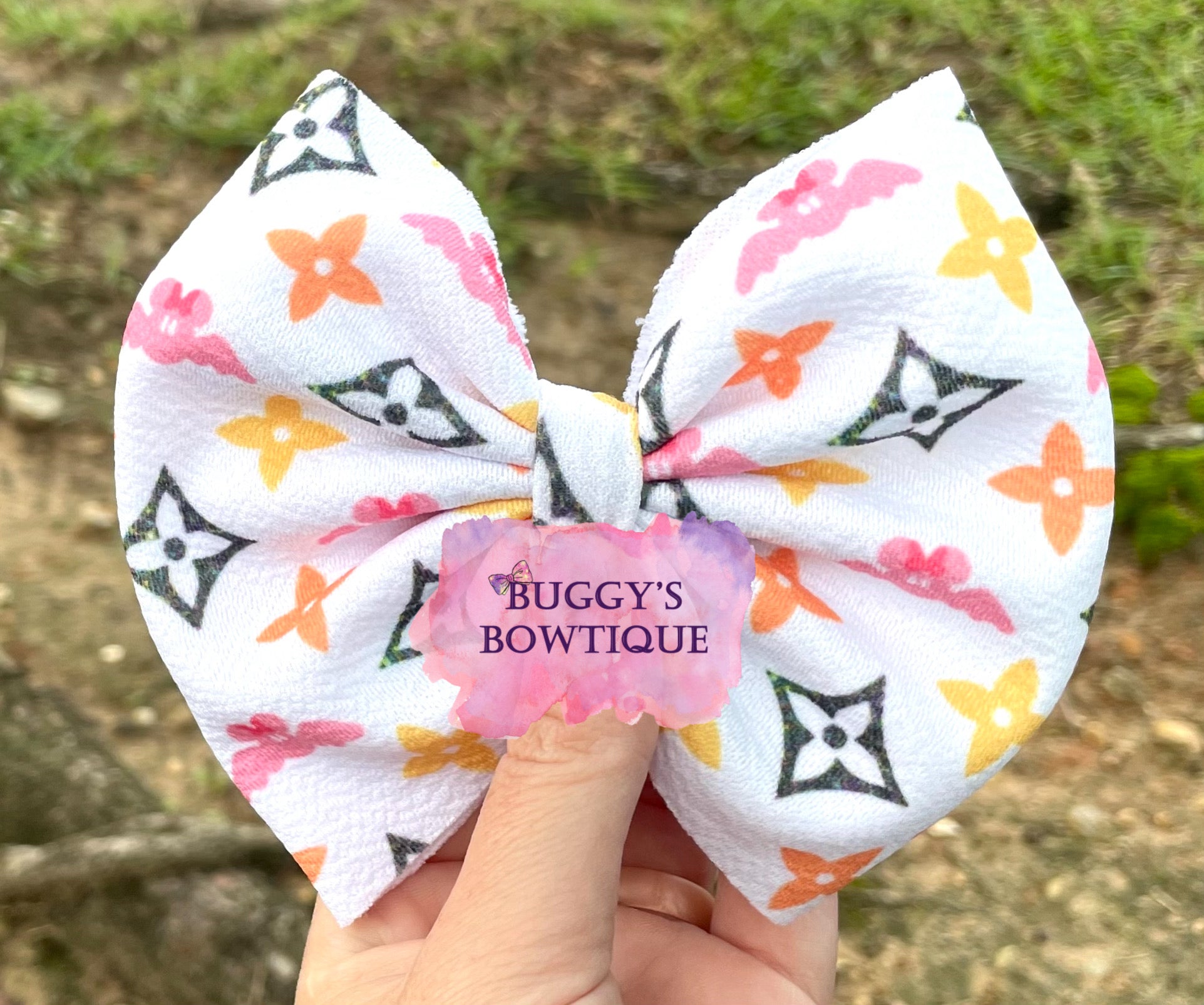 Boujee Mouse Bats bow/bow tie/headband/piggies/Scrunchie/earrings