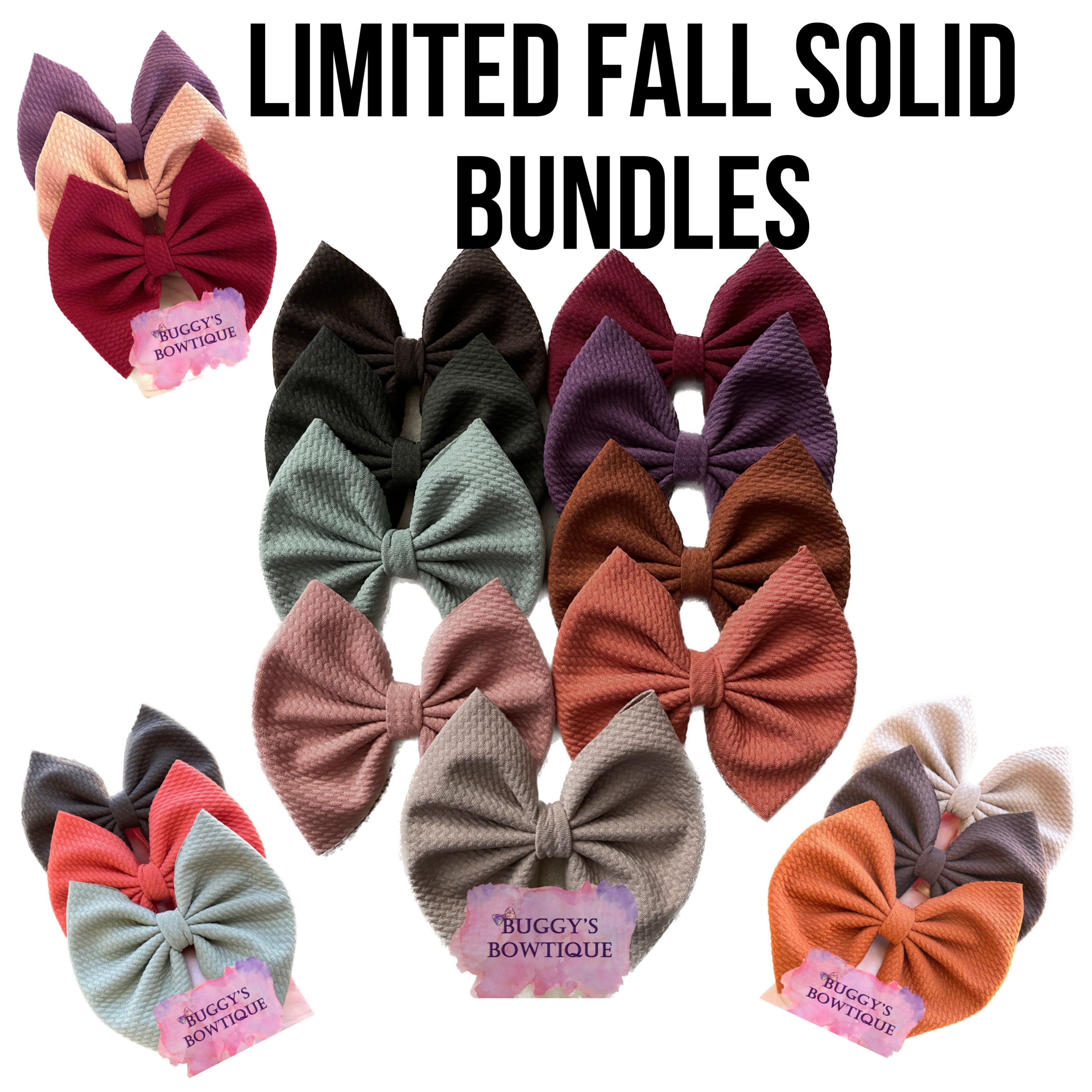 Fall Solid Bundles