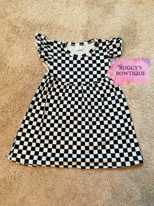 RTS Checkered Racing Pearl Dress