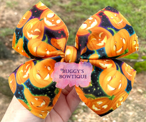 Pumpkin Puff Bow