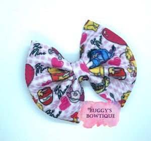 Friends bow/bow tie/headband/piggies/scrunchie